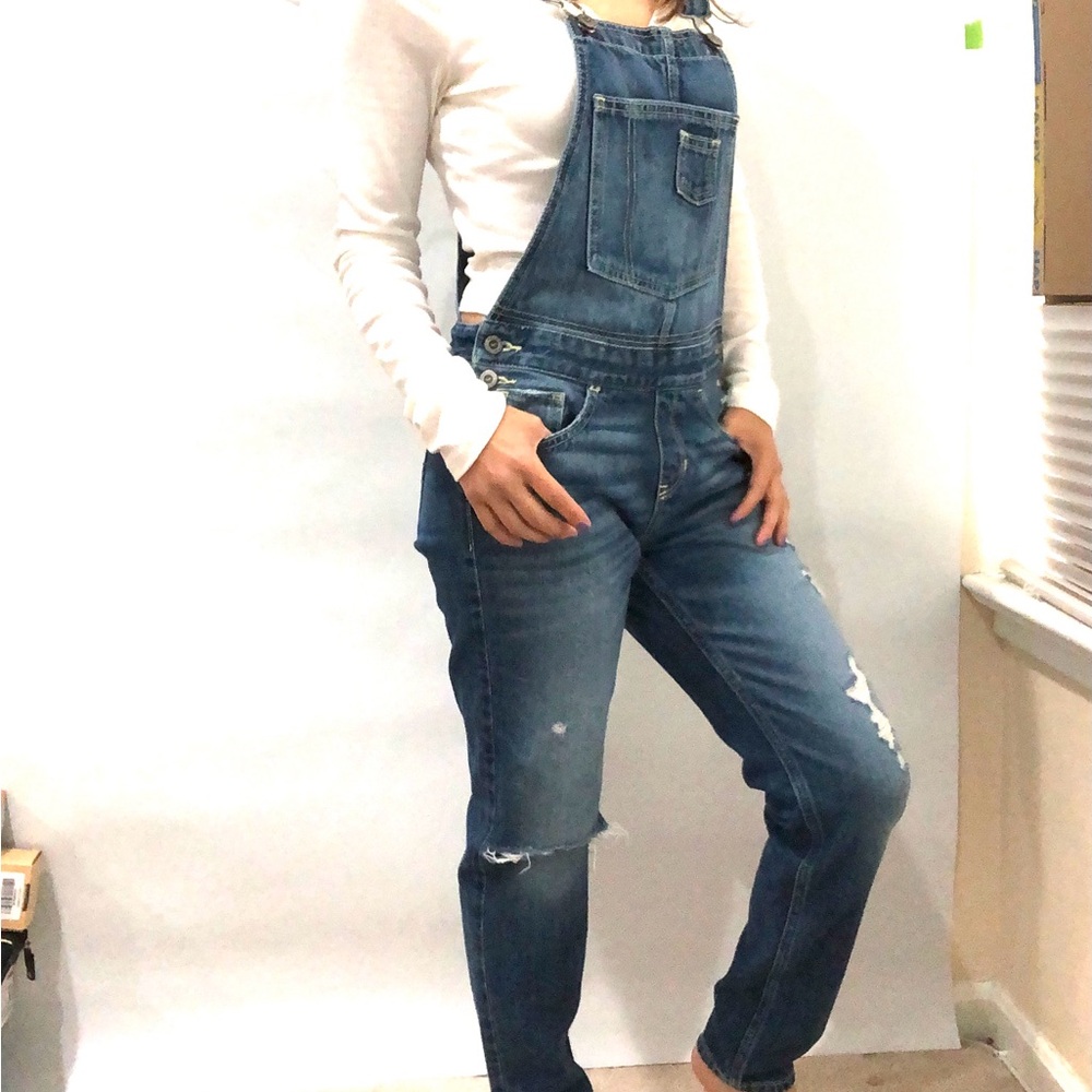 Hollister Demin Blue Overall Size XS